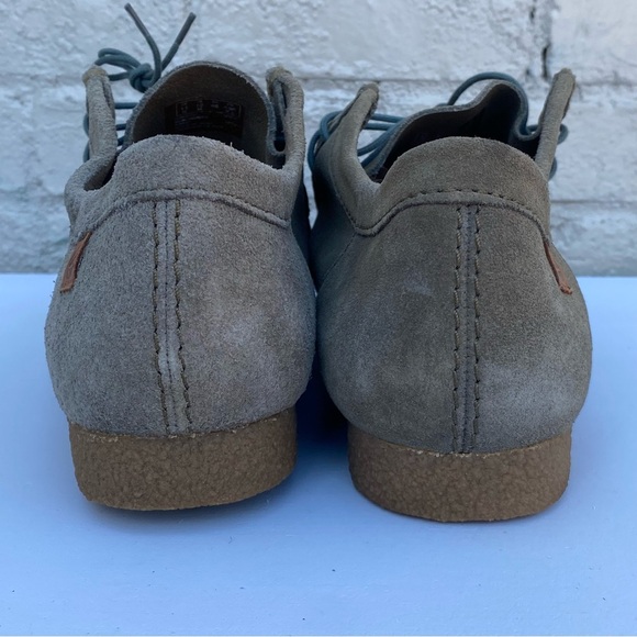 Clarks Shacre II Run olive Suede Moccasin Slip on shoes Men Size 12 wallaby - Picture 7 of 14